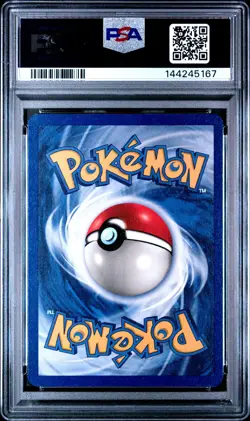 1999 POKEMON FOSSIL #5 GENGAR-HOLO PSA 7 - Image 2