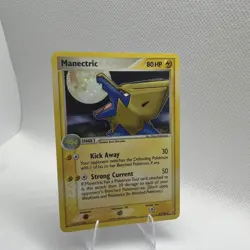 Pokemon Card - Manectric Crystal Guardians 8/100 Holo Rare - LP - Image 1
