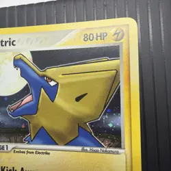 Pokemon Card - Manectric Crystal Guardians 8/100 Holo Rare - LP - Image 4