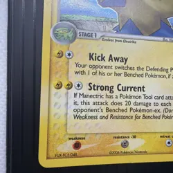 Pokemon Card - Manectric Crystal Guardians 8/100 Holo Rare - LP - Image 5