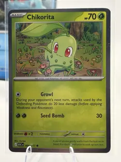 Chikorita 008 Tepig 029 Totodile 041 Cosmos Holo Promos Ascended Heroes Pokemon - Image 2