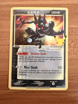 Pokemon Greninja Star SWSH144 Sword & Shield Promo Holo Rare Card - Image 1