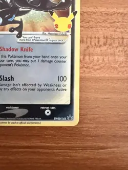 Pokemon Greninja Star SWSH144 Sword & Shield Promo Holo Rare Card - Image 5