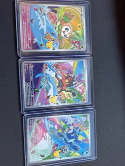 Pokemon - First Partner Promos - Gen 7 - 043 Rowlet /044 Litten / 045 Popplio - Image 1