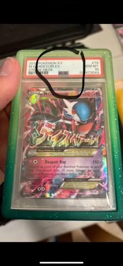 Pokemon M Gardevoir EX Holo Rare EX XY Steam Siege 79/114 PSA 10 SLAB Cracked - Image 2