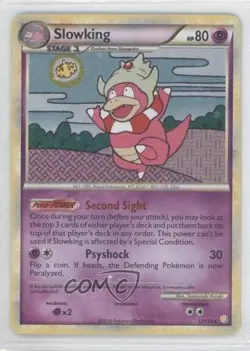 Slowking Pokemon HeartGold & SoulSilver #12 2010 - Image 1