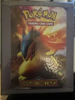 Pokemon Ex Dragon Frontiers 4 Pocket Album Binder Official Ultra Pro - Image 1
