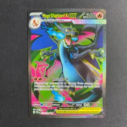 Pokemon TCG Mega Charizard X ex 109/094 Phantasmal Flames NM - Image 1