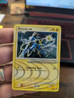 2009 Platinum - Arceus Arceus Basic/Rare #AR6 - Image 1
