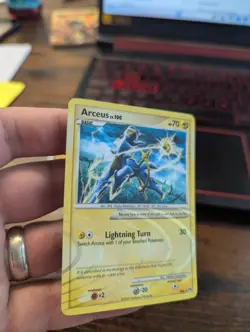 2009 Platinum - Arceus Arceus Basic/Rare #AR6 - Image 2