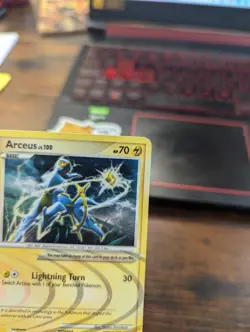 2009 Platinum - Arceus Arceus Basic/Rare #AR6 - Image 3