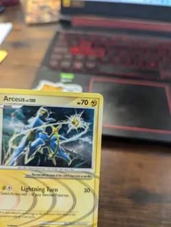 2009 Platinum - Arceus Arceus Basic/Rare #AR6 - Image 4