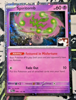 Spiritomb 089/193 Holo Pokemon Play! Prize Pack Series 4 - Image 1