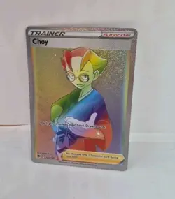Pokemon Sword & Shield Astral Radiance Choy 200/189 Secret Rainbow Rare NM - Image 1