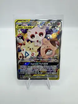 POKEMON TOGEPI & CLEFFA & IGGLYBUFF GX TAG TEAM 143A/236 NM ALT. ART PROMO - Image 1