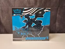Pokemon Scarlet & Violet Black Bolt Elite Trainer Box ETB (Factory Sealed) - Image 1