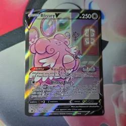 Pokemon Blissey V 183/198 Chilling Reign Full Art Holo Ultra Rare - Image 1