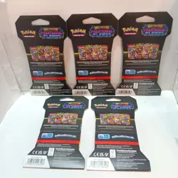 Pokemon Phantasmal Flames Sleeved Booster Pack Lot Of 5 Sealed - Image 4