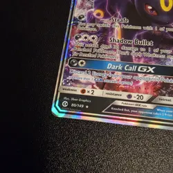 Pokemon TCG Umbreon GX #80/149 Full Art Ultra Rare Holo, Sun & Moon 2017 - Image 4