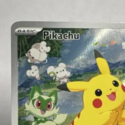 Pokemon Pikachu 088 SVP Scarlet & Violet Promo Full Art Holo 70HP Pika Bolt - Image 2