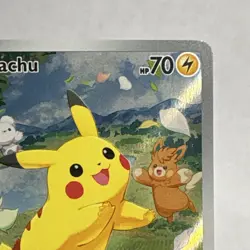 Pokemon Pikachu 088 SVP Scarlet & Violet Promo Full Art Holo 70HP Pika Bolt - Image 3