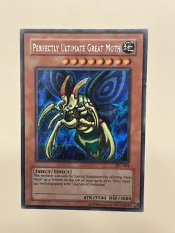 Perfectly Ultimate Great Moth Prismatic Secret Rare MP Yugioh - Image 1