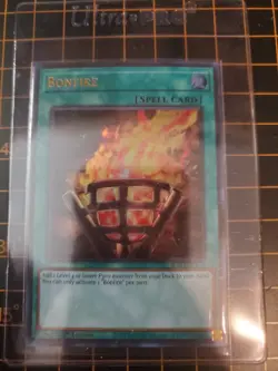 Bonfire RA03-EN073 Ultra Rare 1st Ed. YuGiOh! TCG NM With Top Loader - Image 1
