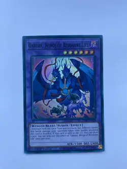 YUGIOH GARURA, WINGS OF RESONANT LIFE SUPER RARE NEAR MINT RA02-EN024 - Image 1