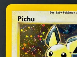 Pichu Holo Rare Neo Genesis 12/111 Pokemon TCG Vintage German Card Excellent - Image 5