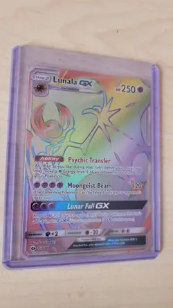 Lunala GX 153/149 Holo Secret Rare - NM - Pokemon Card - Sun & Moon - Image 2