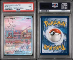 Pokemon Mew EX TCG 151 Promo Card SVP053 PSA 9 - Image 3