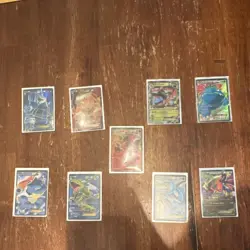 Pokemon TCG EX Holo Card Lot - 9 Cards, Aggron, Landorus, Entei, Venusaur - Image 1