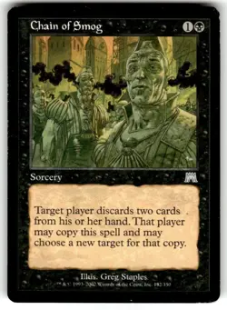 Chain of Smog Onslaught Regular MTG LP - Image 1