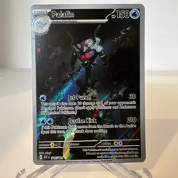 Palafin Holo Card Pokemon TCG SV Paldean Fates Illustration Rare Card 225/091 - Image 1