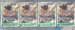 4x Cavendish EB01-012 SR The Best Vol. 2 – One Piece English 4 Card Playset - Image 1