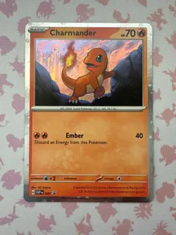 Charmander - 047 (Cosmos Holo) 047 Sv: Scarlet & Violet Promo Cards Holo - Image 1