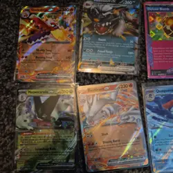 10 Random Pokemon Ex Cards English - Image 1