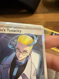 Pokemon TCG Colress's Tenacity Trainer Shrouded Fable Ultra Rare Card 087/064 NM - Image 4