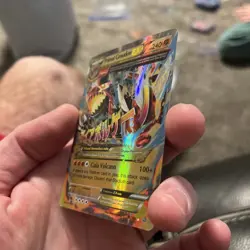 Pokemon Primal Groudon EX Holo Rare Art TCG Card 86/160 Primal Clash 2014 - Image 3