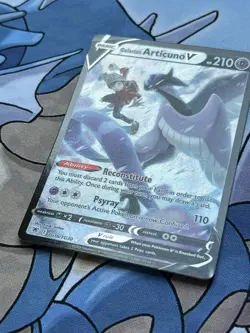 Galarian Articuno V TG16/TG30 Astral Radiance FA Ultra Rare Holo Pokemon Card NM - Image 2