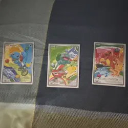 Pokemon TCG Squirtle Bulbasaur Charmander Card Lot - Nintendo - English - Image 1