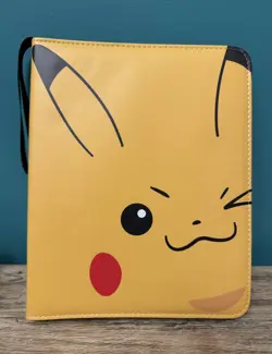 Pokemon Binder Chelsond Go Pikachu Card Collector Binder 40 Sleeve ⚡ - Image 1