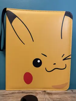 Pokemon Binder Chelsond Go Pikachu Card Collector Binder 40 Sleeve ⚡ - Image 3