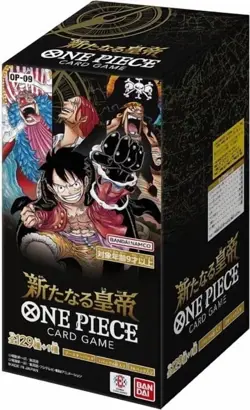 Bandai One Piece Card Game OP-09 The New Emperor Booster Box (Japanese) - Image 1