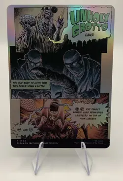 FOIL - MTG Unholy Grotto | Creepshow Secret Lair Drop Series NM - Image 2