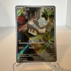 Pokemon Nacli TCG Illustration Rare Holo Card 220/193-SV02 Paldea Evolved - Image 1