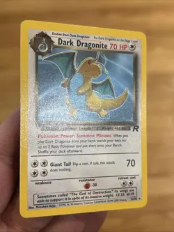 Pokemon Card TCG Dark Dragonite 22/82 Team Rocket Rare Regular Wizards English - Image 5