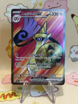 Aegislash ex 230/182 Ultra Rare Paradox Rift Pokemon Card NM - Image 1