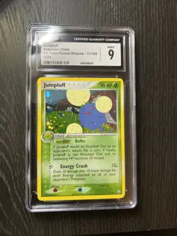 CGC 9 Jumpluff 11/109 EX Team Rocket Returns Holo Rare Pokemon Card - Image 1