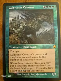 MTG / Cultivator Colossus / INR / #409 / FOIL (Retro Frame) / Mythic / NM - Image 1